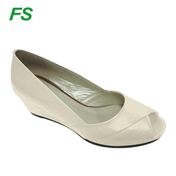 élégant italie élégant wedge talon chaussures femme